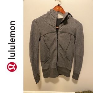 Ladies Lululemon Scuba Hoodie - Grey - Sz. 6